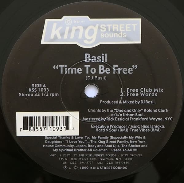 Time To Be Free