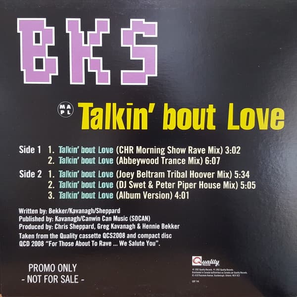 Talkin' Bout Love thumbnail 2