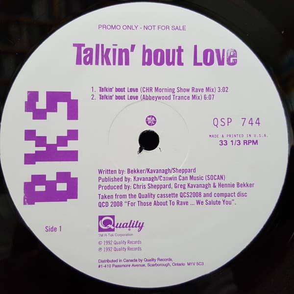 Talkin' Bout Love thumbnail 3