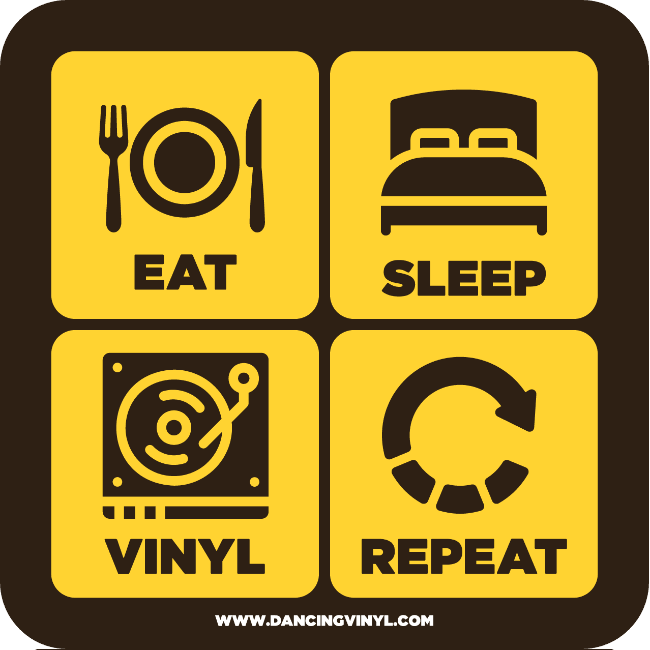 Dancing Vinyl Stickers thumbnail 4