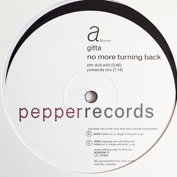 No More Turning Back