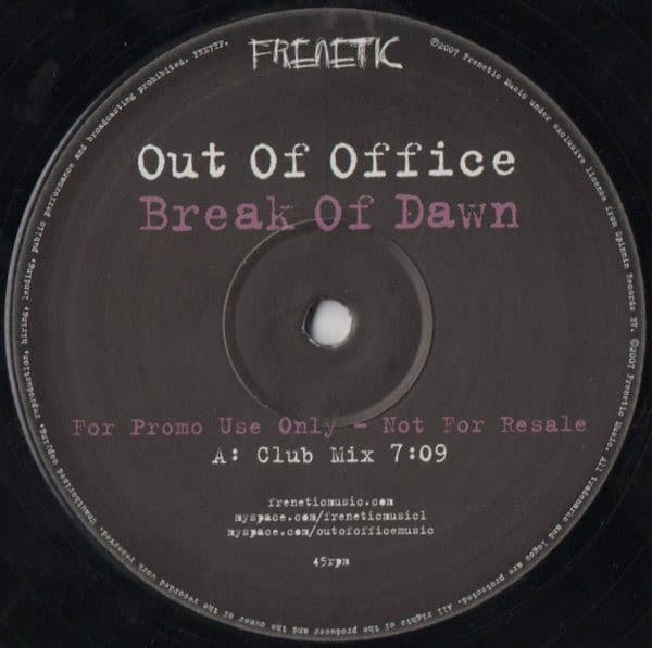 Break Of Dawn