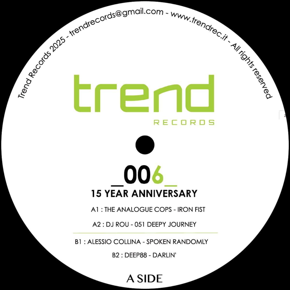 15 YEAR ANNIVERSARY