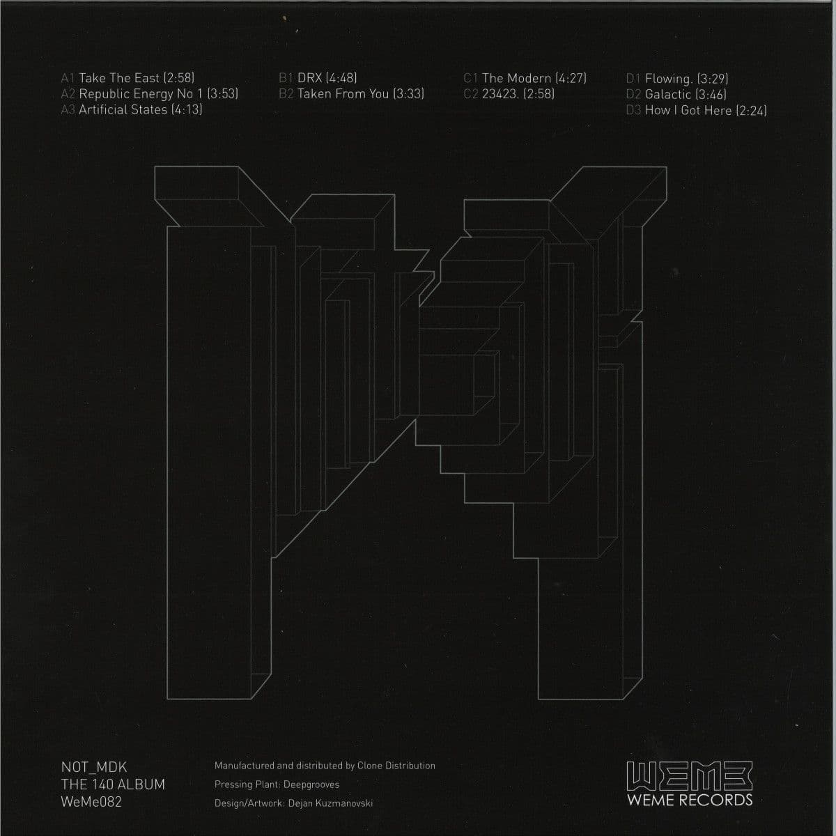 The 140 Album LP 2x12"
