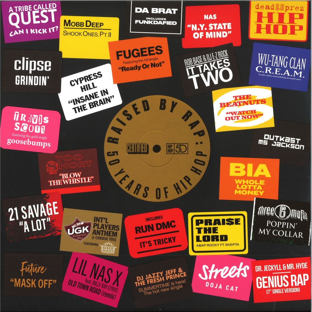 Raised By Rap: 50 Years Of Hip Hop 2x12"