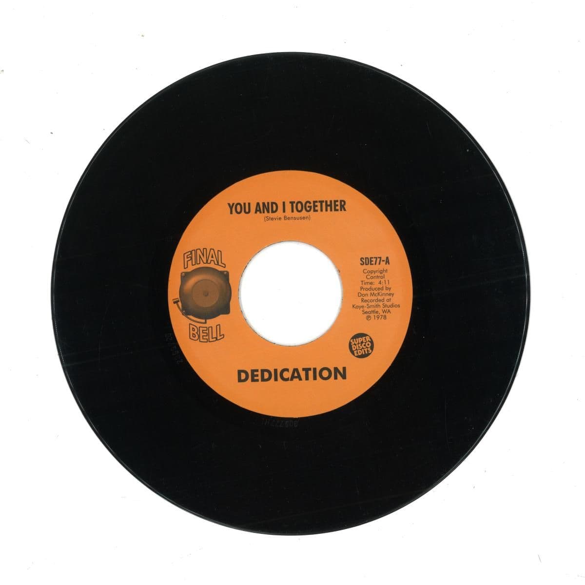 You and I Together / How I Feel About You (7")