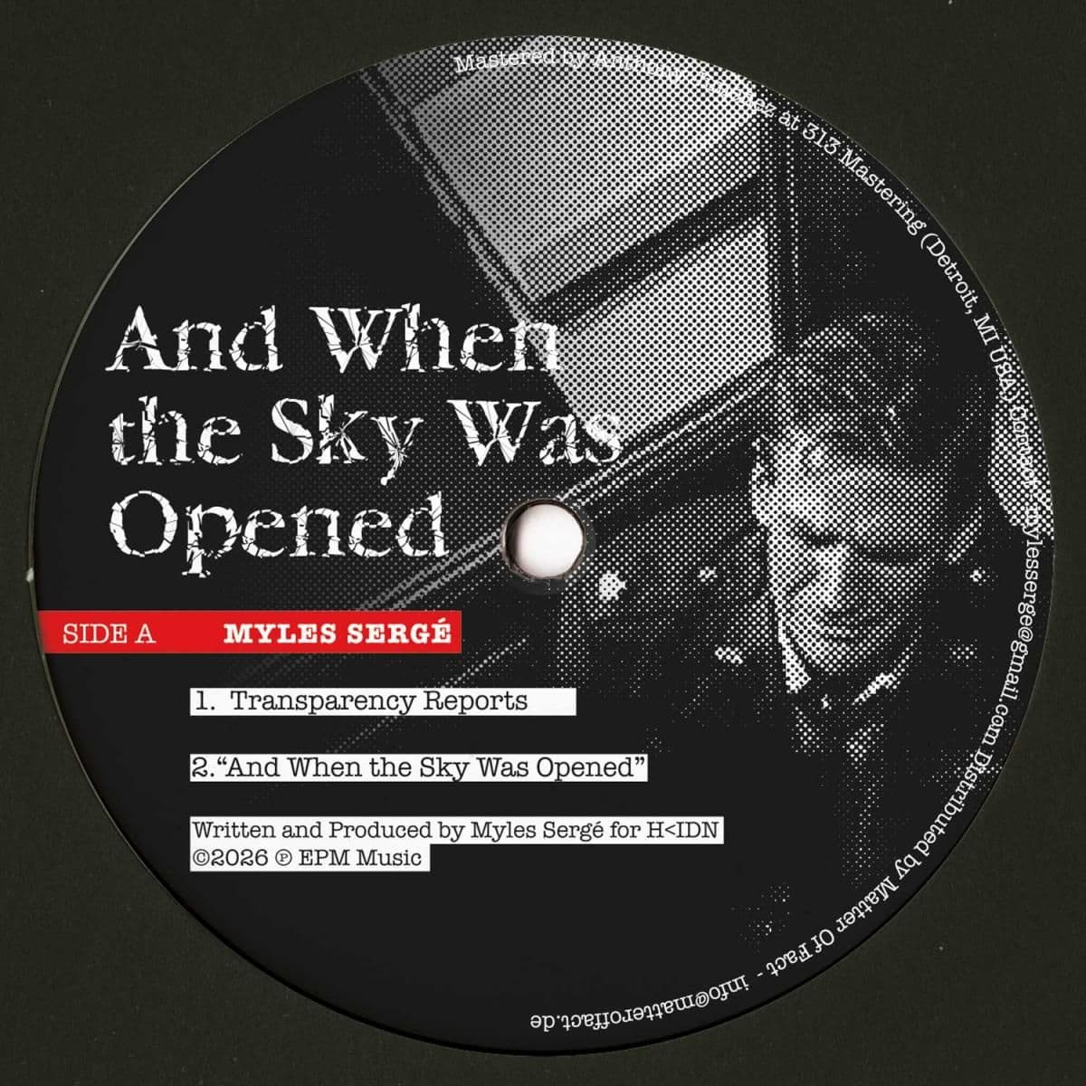And When the Sky Was Open LP