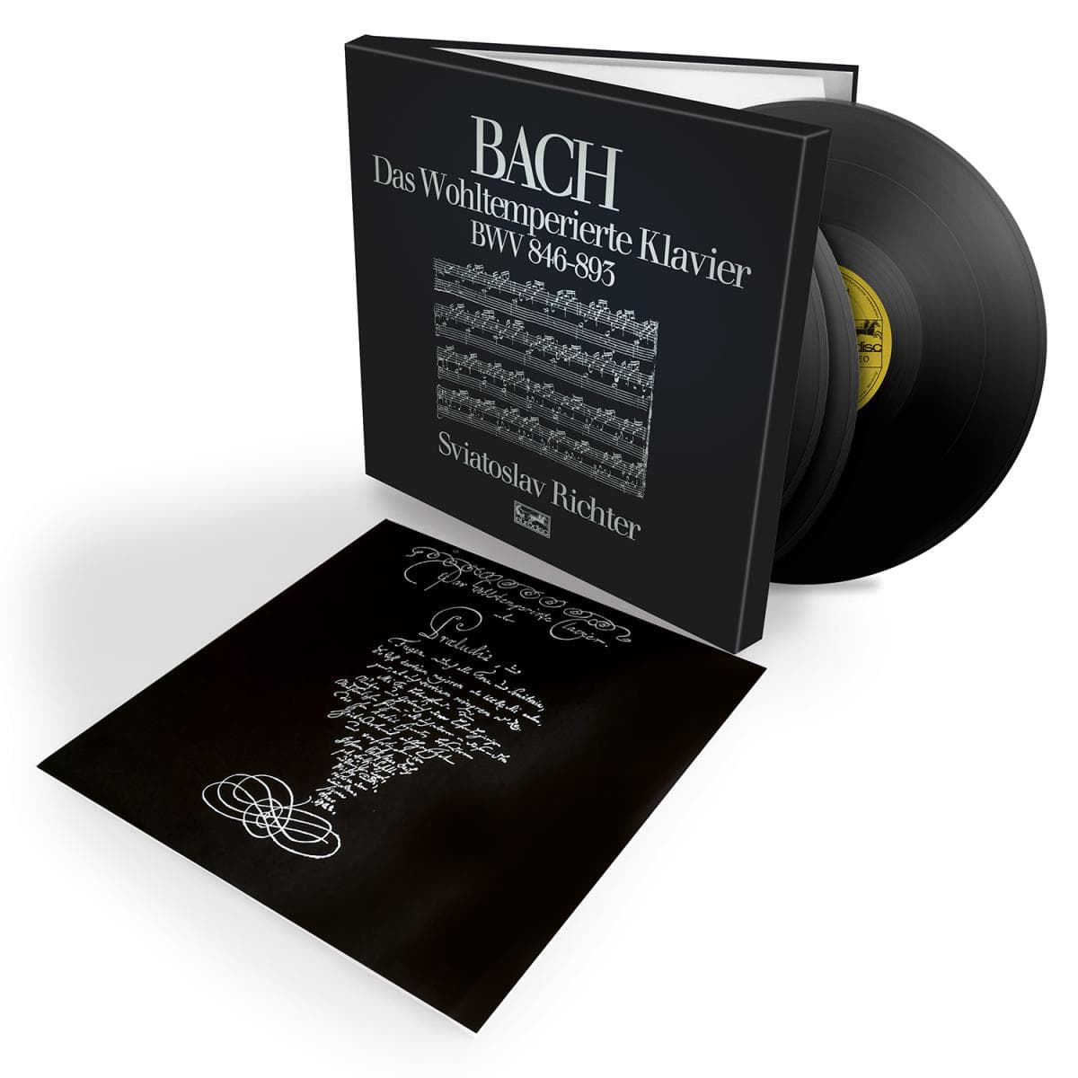 Bach: Das Wohltemperierte Klavier LP 6x12"
