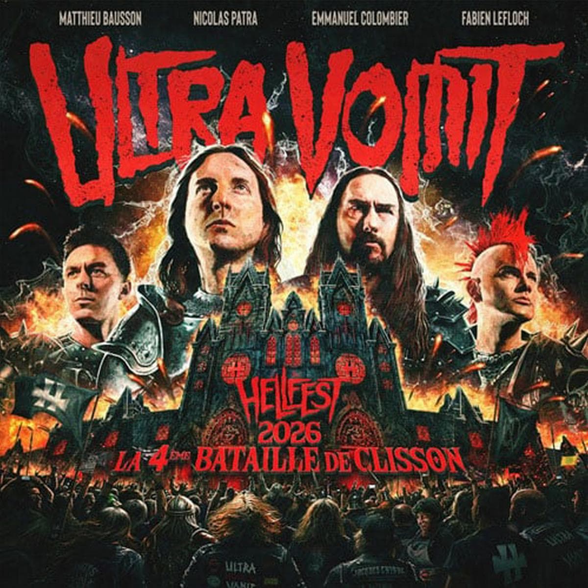 HELLFEST 2026 : La Quatrième Bataille de Clisson LP 2x12"