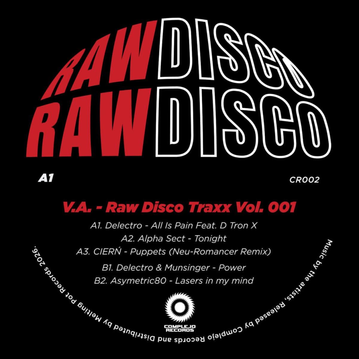 Raw Disco Traxx Vol. 001 LP thumbnail 2