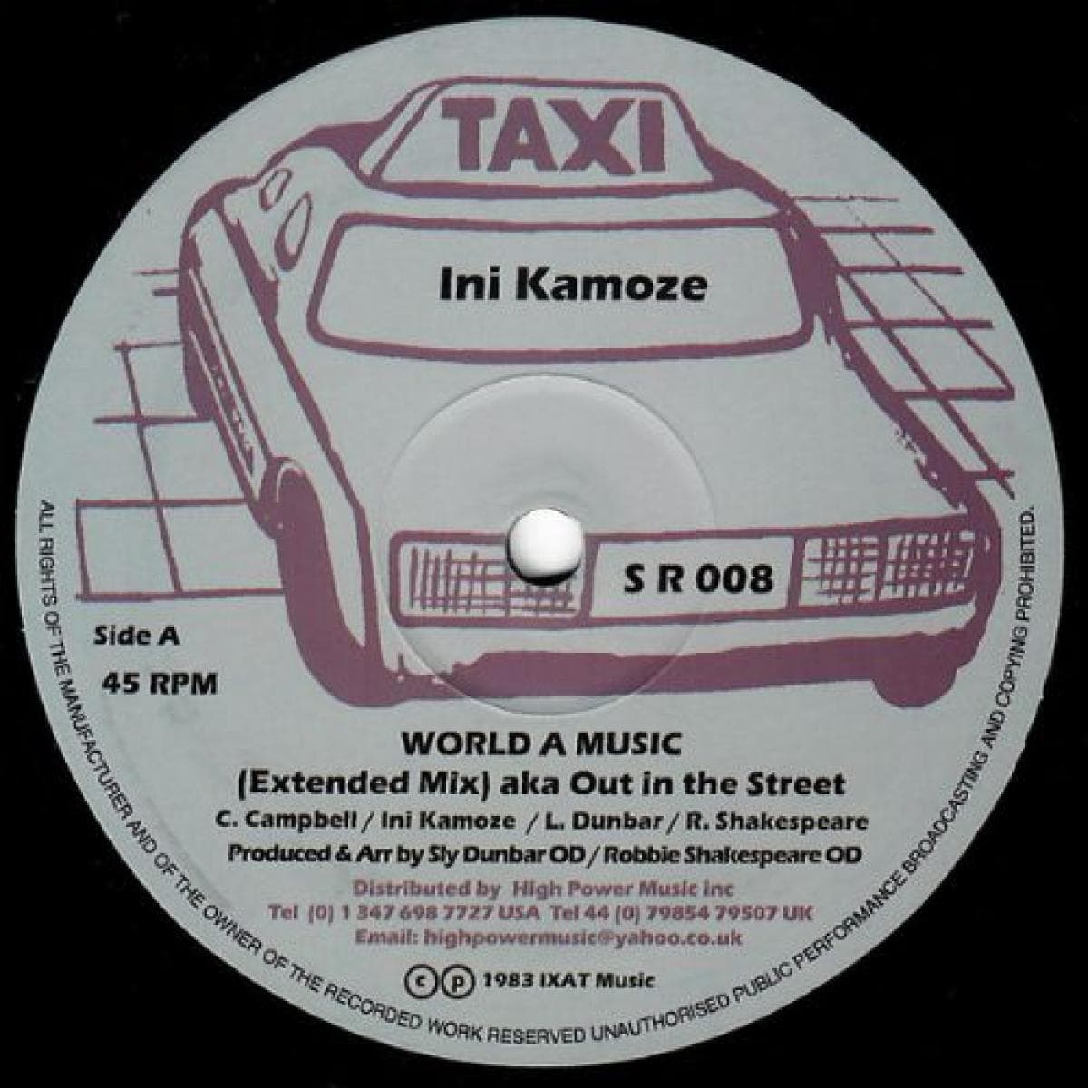 World A Music / Out In The Street