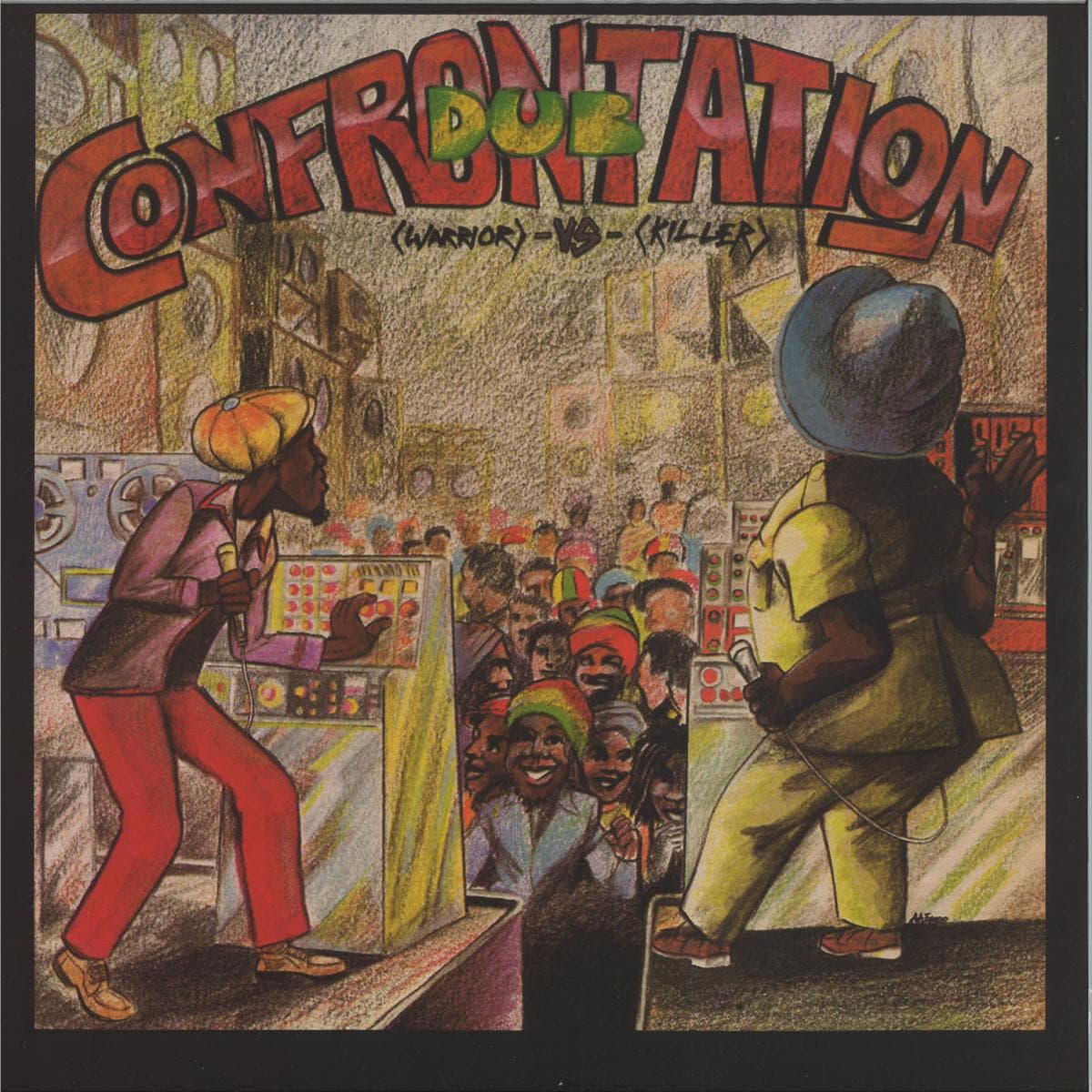 Dub Confrontation Shaka (Warrior) Vs Fatman (Killer) LP