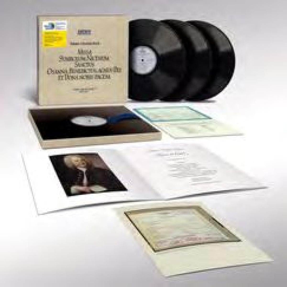 Bach: Messe in h-moll, BWV 232 (Original Source Series) LP 3x12"