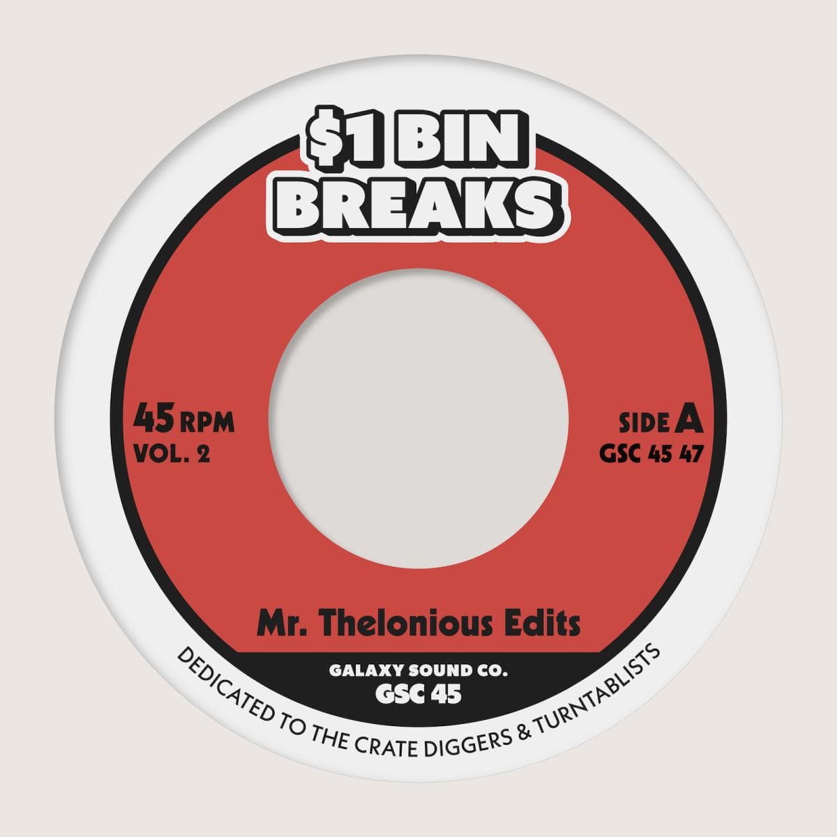 presents:  	1$ Bin Breaks 2# Dj Edits