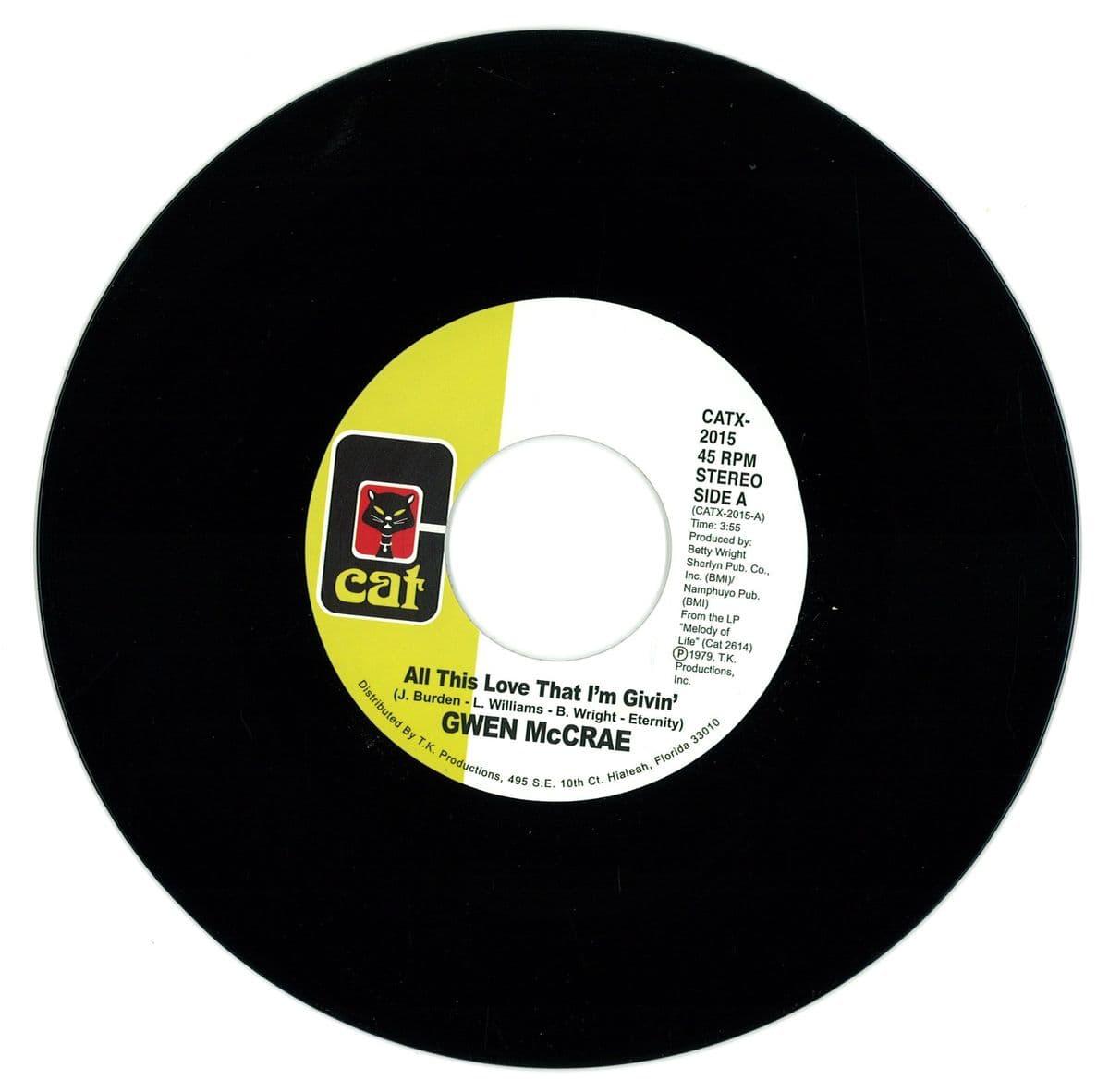 All This Love I'm Giving (7")