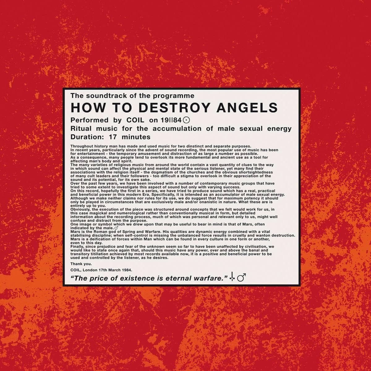 How to Destroy Angels