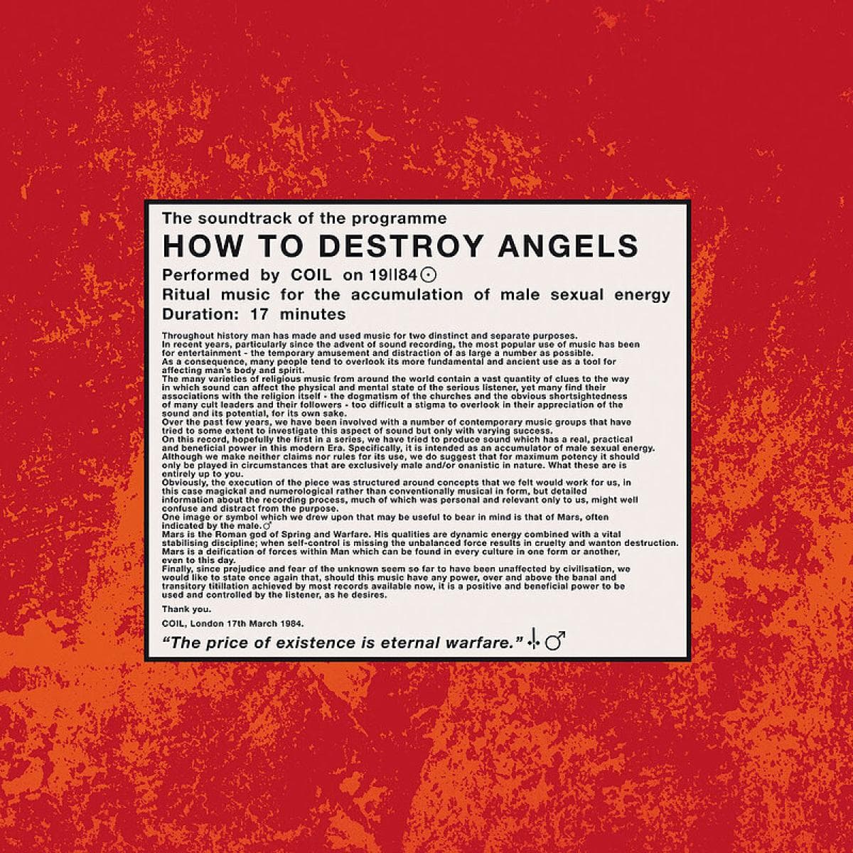 How to Destroy Angels