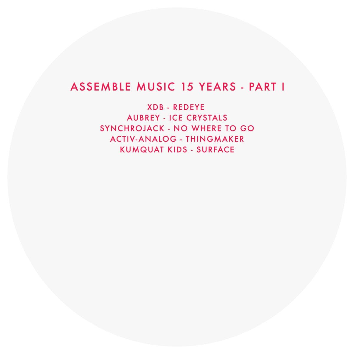 Assemble Music 15 years part I