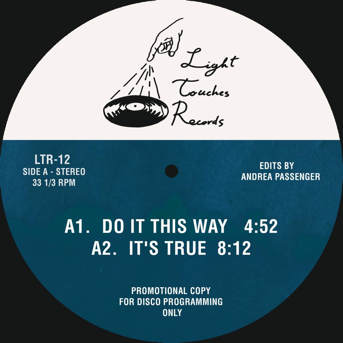 LIGHT TOUCHES 12 (ANDREA PASSENGER EDITS) EP