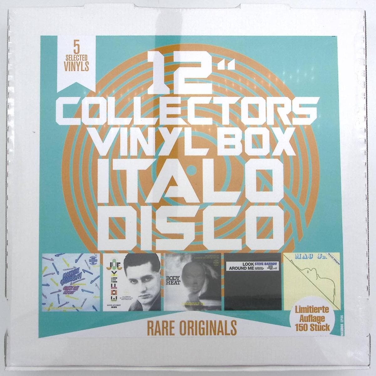 12“ Collector‘s Vinyl Box: Italo Disco 5x12"
