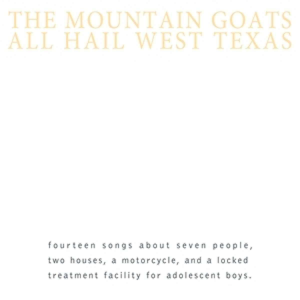 ALL HAIL WEST TEXAS (TAPE)