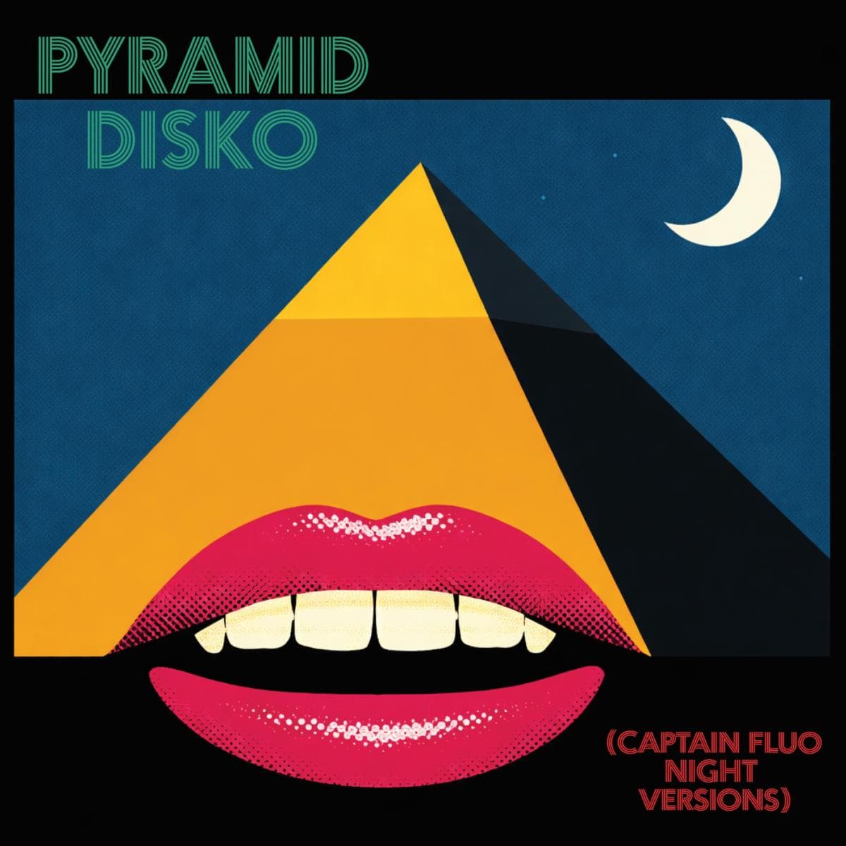 Pyramid Disko (Captain Fluo Night Versions) (LP)