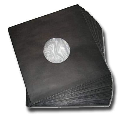 Inner Sleeves with Antistatic Plastic for 12" Records