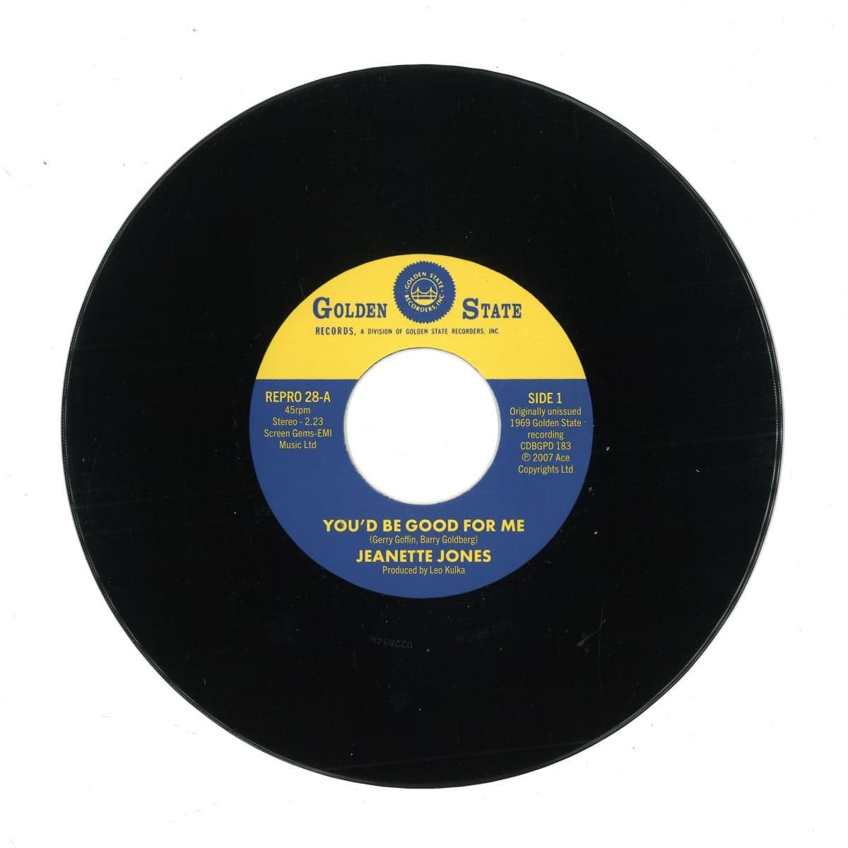 you’d be good for me c/w cut loose (7")