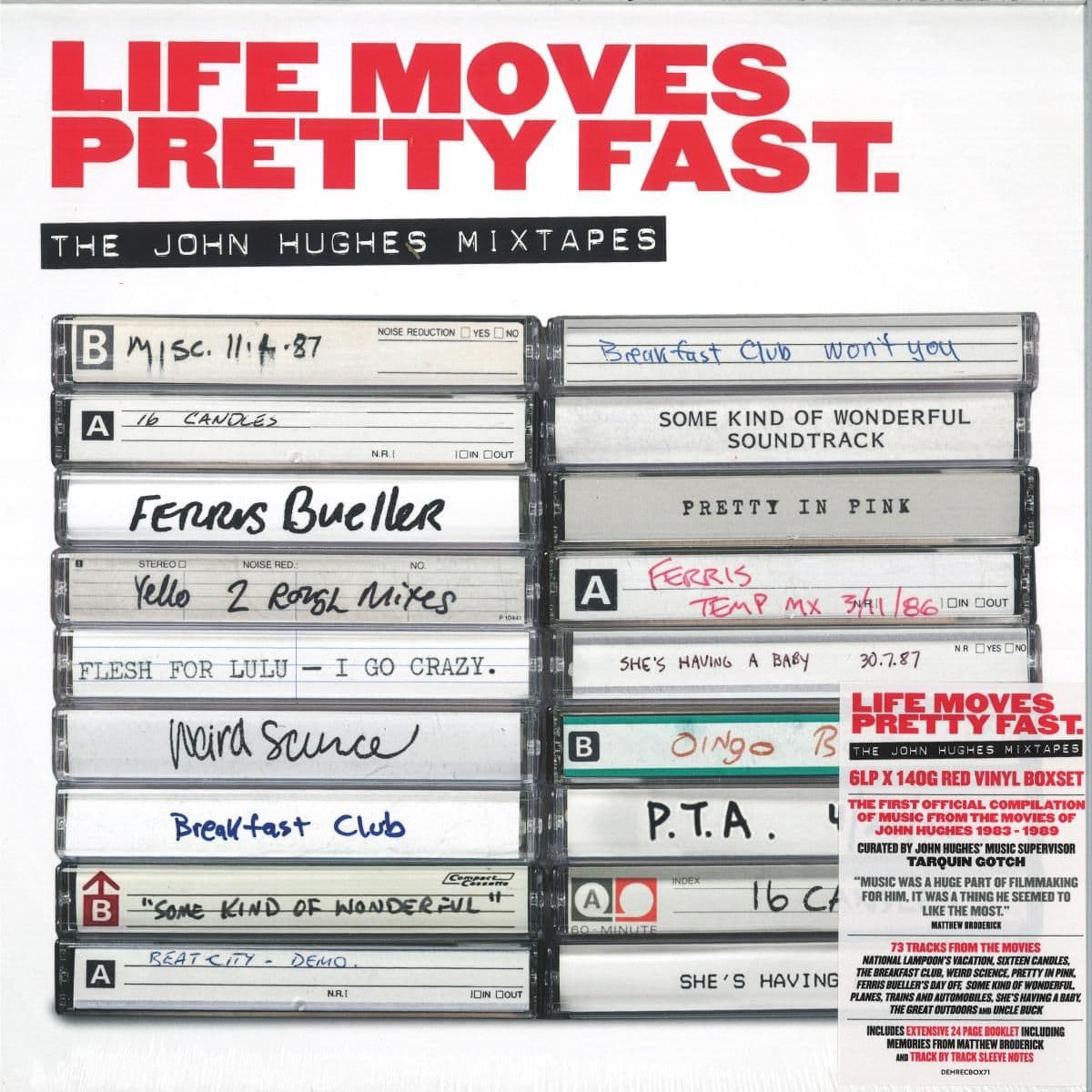 The John Hughes Mixtapes (6x12")