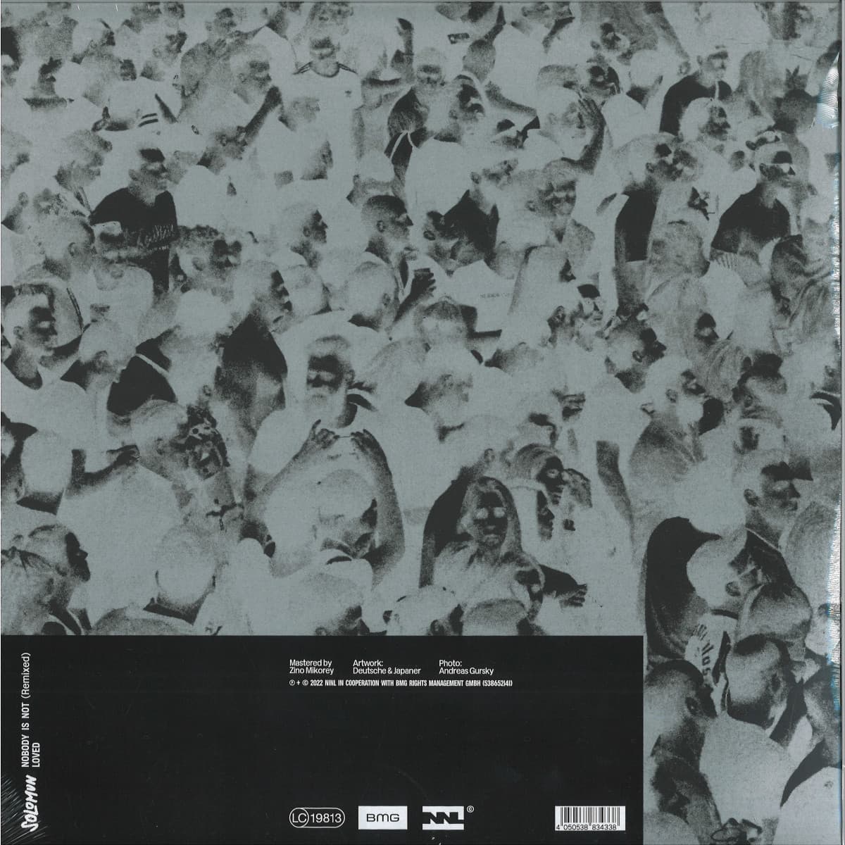 Nobody is Not Loved LP 4x12"
