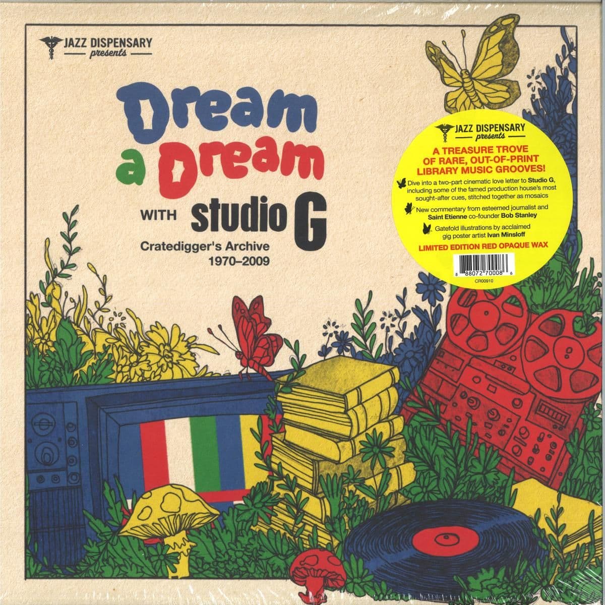 Jazz Dispensary Presents: Dream A Dream with Studio G: Cratedigger’s Archive (1970-2009)