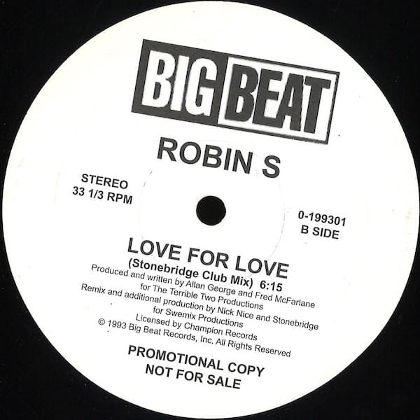 388 199301 USA Robin S Show Me Love Love For Love Classics1