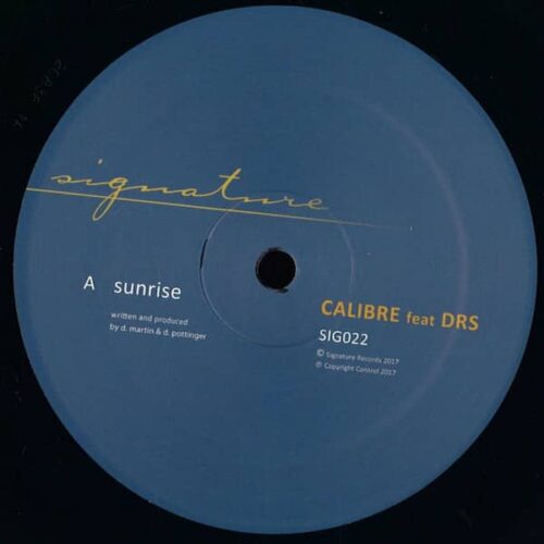 392 SIG022 Signal Code Calibre Drs Sunshine Drum and Bass1