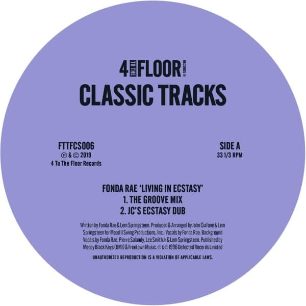 FTTFCS006 4 To The Floor Various Classics Volume 5 Classics