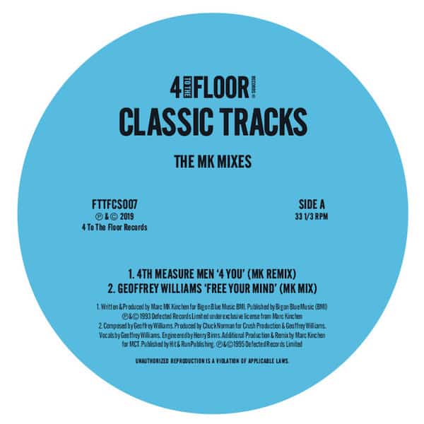 FTTFCS007 4 To The Floor Various Artists Classics Volume 6 The MK Mixes Classics