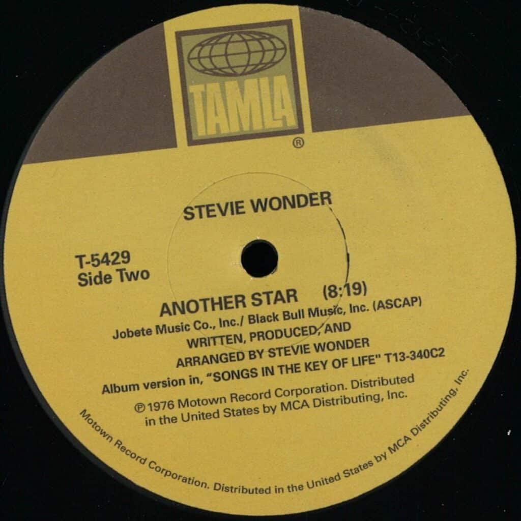 T5429 Stevie Wonder As Another Star Tamla Disco