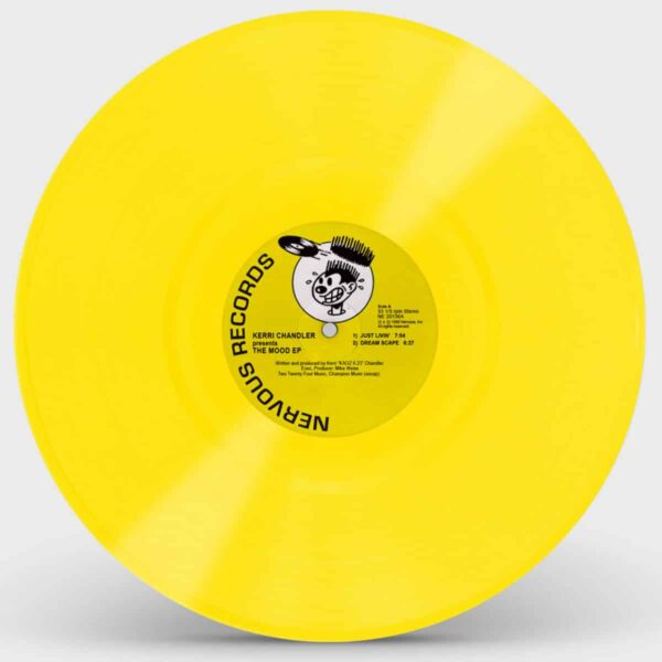 497 NE20136YELLOW Nervous USA Kerri Chandler The Mood Yellow Vinyl Repress Deep House1