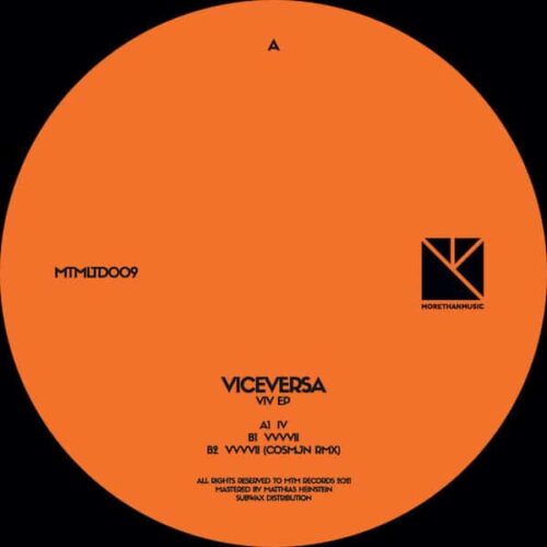 561 MTMLTD009 MTM Viceversa VIV EP Incl. Cosmjn Remix Minimal House 966419