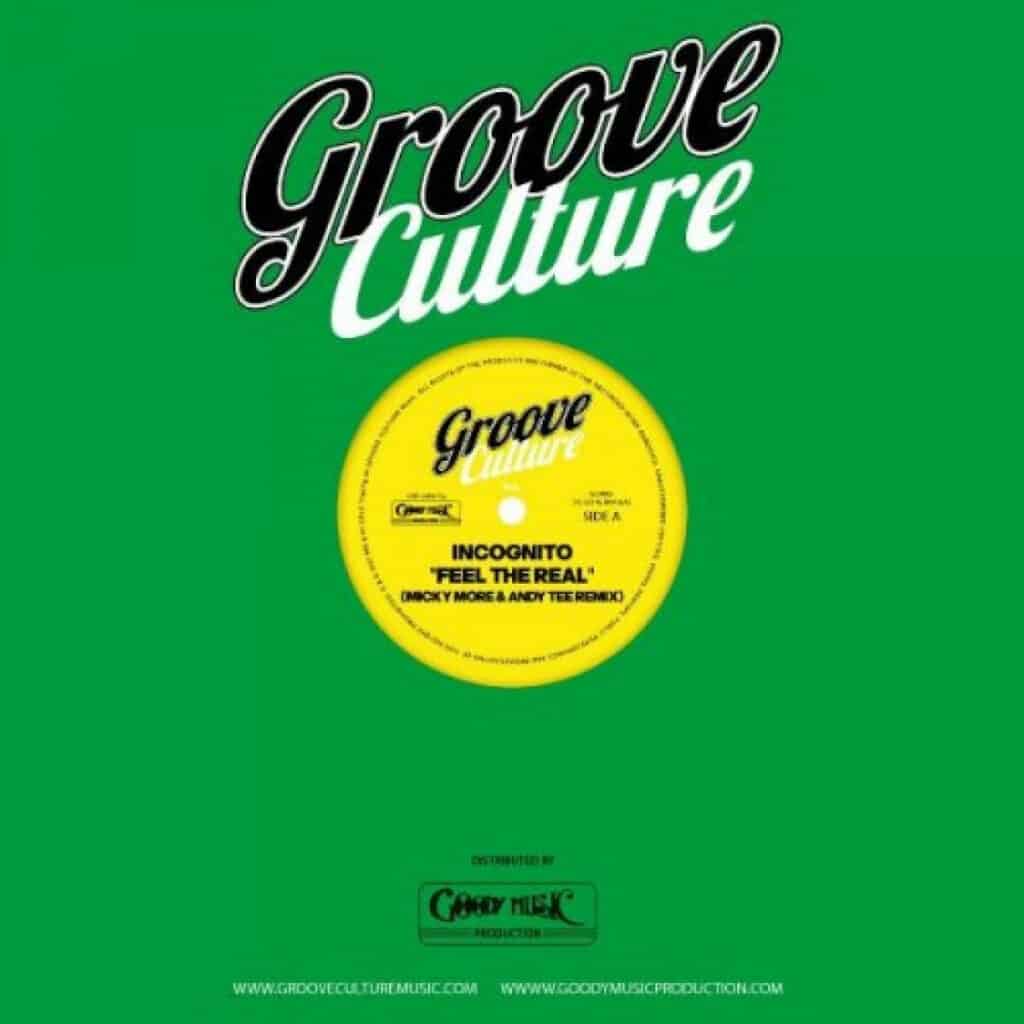 8 GCV002 GROOVE CULTURE INCOGNITO feel the real MICKY MORE ANDY TEE Remixes Deep House 966945
