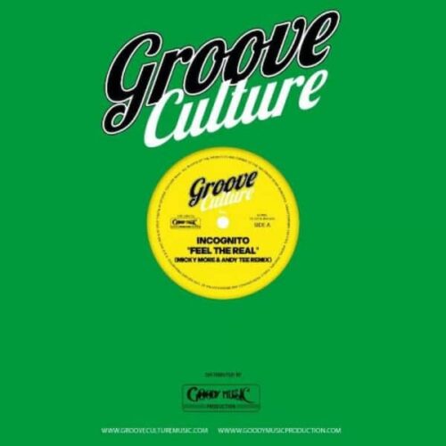 8 GCV002 GROOVE CULTURE INCOGNITO feel the real MICKY MORE ANDY TEE Remixes Deep House 966945