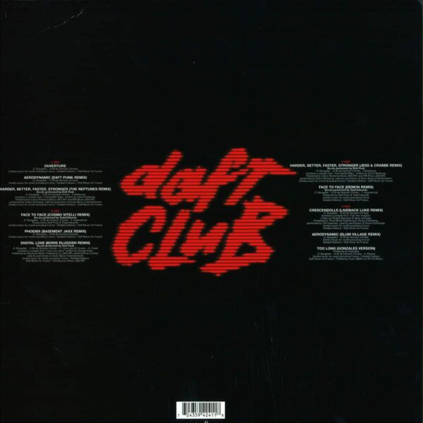 724359424118 Virgin Daft Punk Daft Club 2x1222 Electronic 677583b