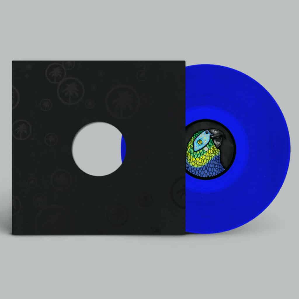 930 HOTC126BLUE HOT CREATIONS Rebuke Along Came Polly Transparent Blue Vinyl Repress Tech House 975756