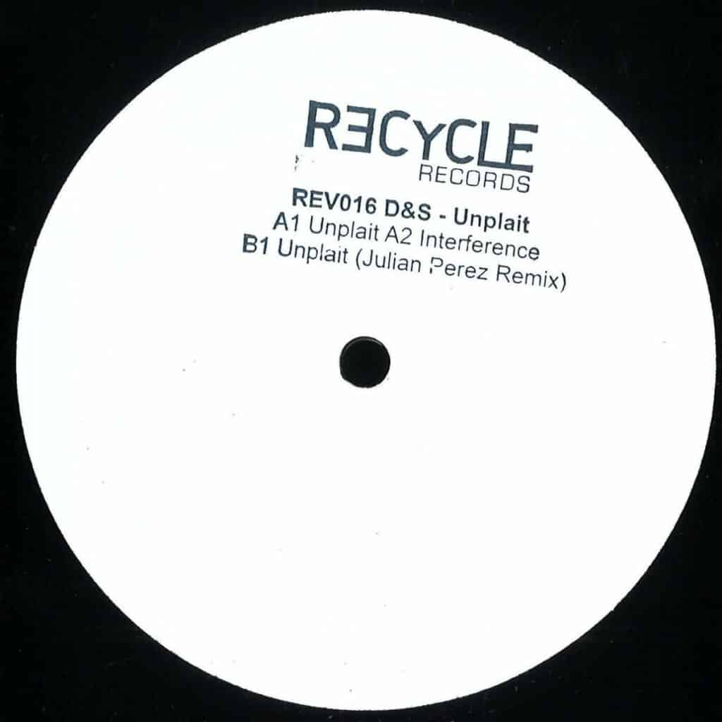 1008 REV016 Recycle Records DS Unplait Tech House 962782