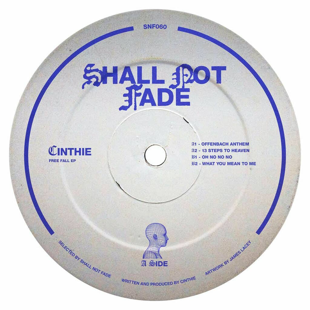 1014 SNF060 Shall Not Fade Cinthie Free Fall EP Deep House 978156