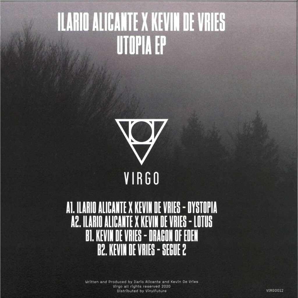 1021 VIRGO012 VIRGO Ilario Alicante X Kevin de Vries Utopia EP Tech House 952741b