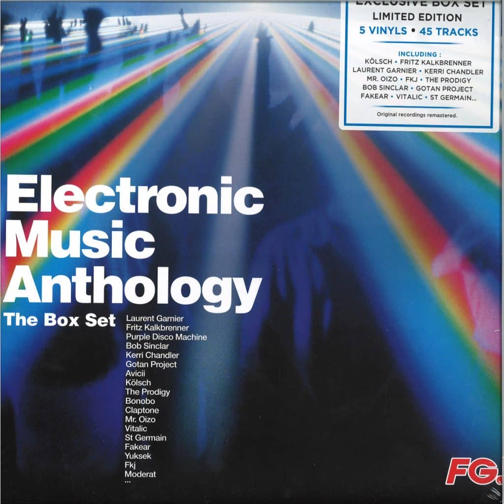 Various artists electronic music anthology the box set wagram 3401606 a 1