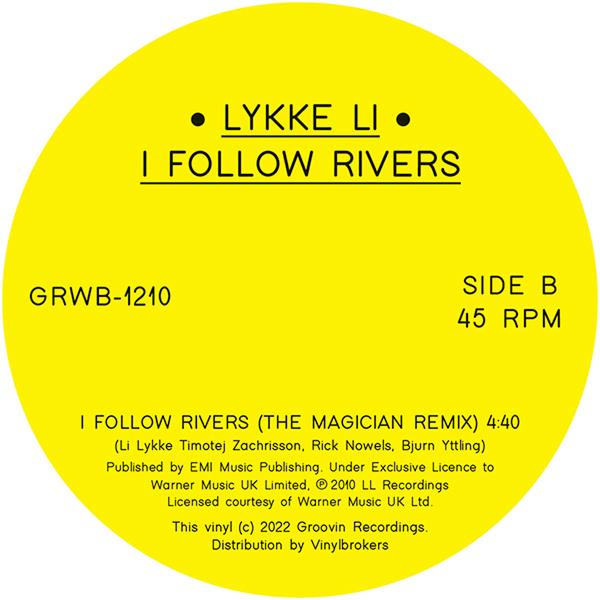 LYKKE LI - I FOLLOW RIVERS EP GRWB1210 GROOVIN RECORDS