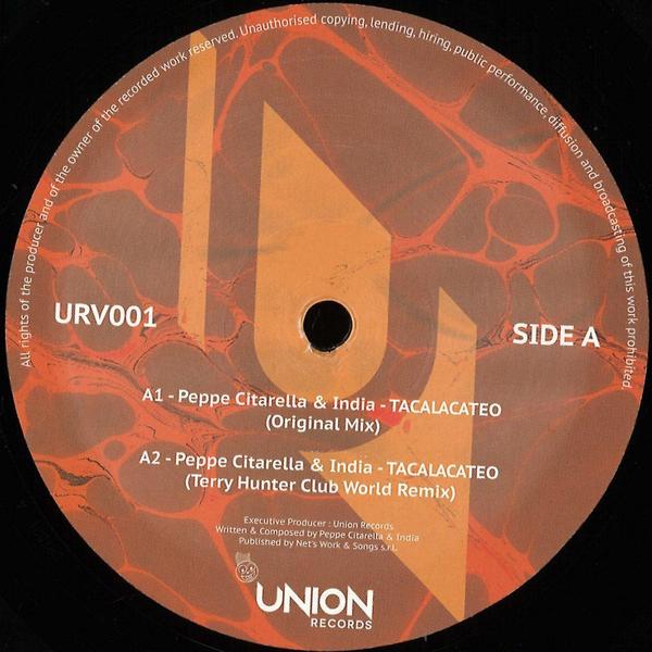 Peppe Citarella & India - TACALACATEO / MAMAFRICA URV001 Union Records