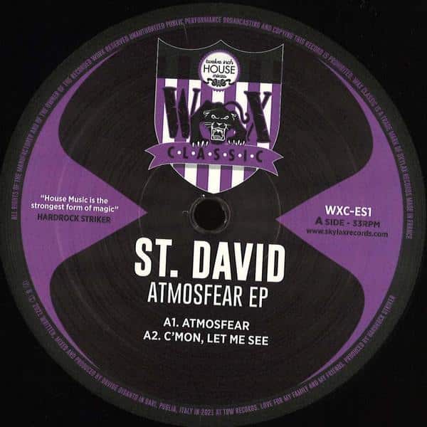 St. David - Atmosfear EP WXC-ES1-12 Wax Classic