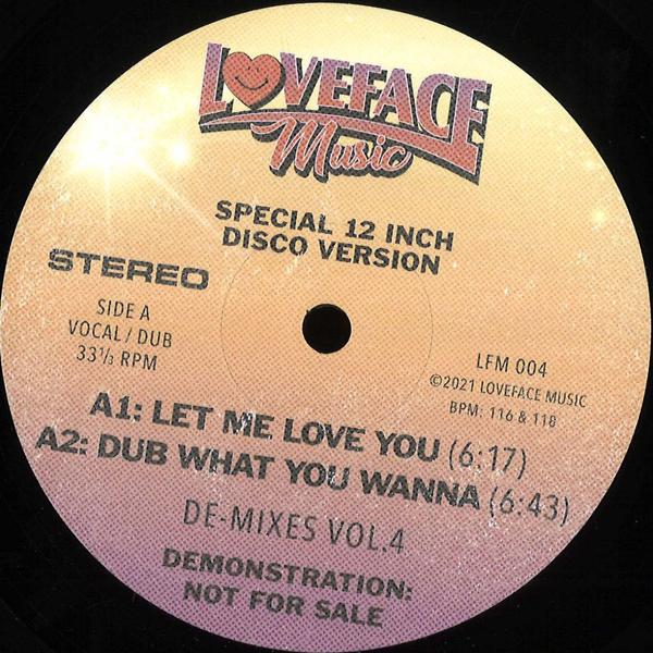 Loveface - De-mixes: Vol 4 Loveface Music LFM004